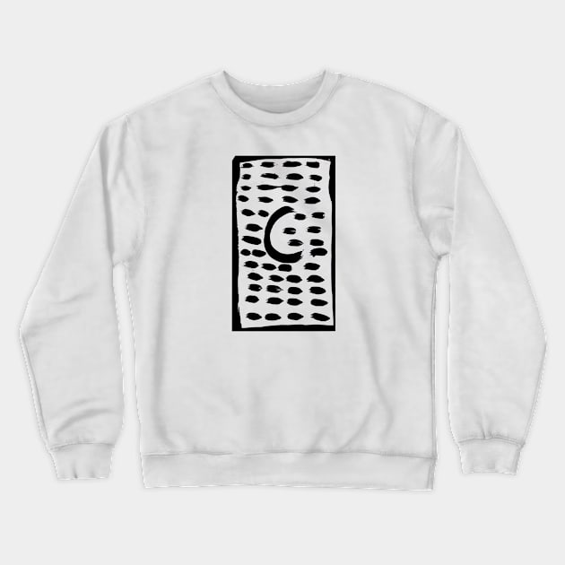 the letter C Crewneck Sweatshirt by the_spiritual_view